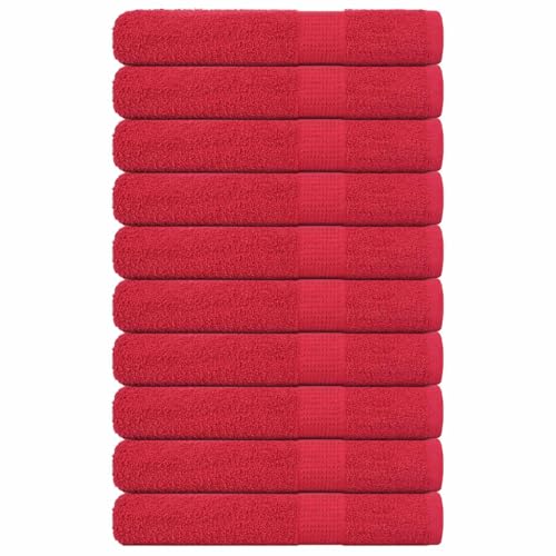 INLIFE Saunatücher 10 STK. Rot 80x200 cm 360 g/m² 100% Baumwolle,Heim & Garten,Haushaltswäsche,Handtücher,Rot,6.72 KG,136937 INLIFE Saunatücher 10 STK. Rot 80x200 cm 360 g/m² 100% Baumwolle,Heim & Garten,Haushaltswäsche,Handtücher,Rot,6.72 KG,136937 von INLIFE