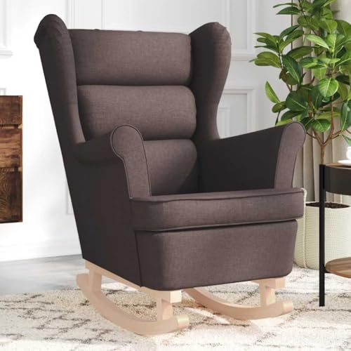 INLIFE Schaukelsessel Dunkelbraun 74x90x102 cm Stoff,Möbel,Stühle,Sessel,Braun,25.2 KG,4016923 INLIFE Schaukelsessel Dunkelbraun 74x90x102 cm Stoff,Möbel,Stühle,Sessel,Braun,25.2 KG,4016923 von INLIFE