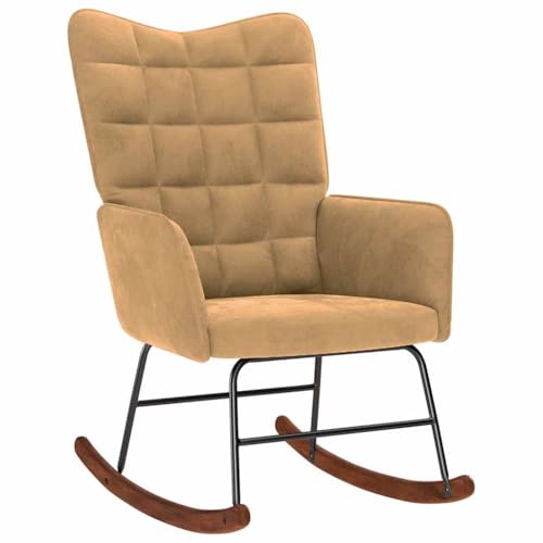 INLIFE Schaukelstuhl Braun Samt,Möbel,Stühle,Schaukelstühle,Braun,9.8 KG,4016840 INLIFE Schaukelstuhl Braun Samt,Möbel,Stühle,Schaukelstühle,Braun,9.8 KG,4016840 von INLIFE