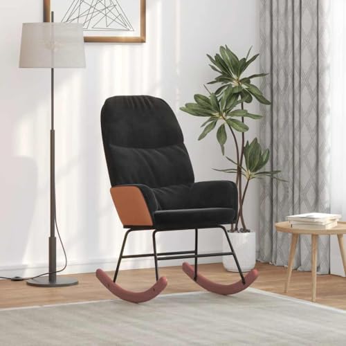 INLIFE Schaukelstuhl Schwarz Samt,Möbel,Stühle,Schaukelstühle,Schwarz,10 KG,4102627 INLIFE Schaukelstuhl Schwarz Samt,Möbel,Stühle,Schaukelstühle,Schwarz,10 KG,4102627 von INLIFE
