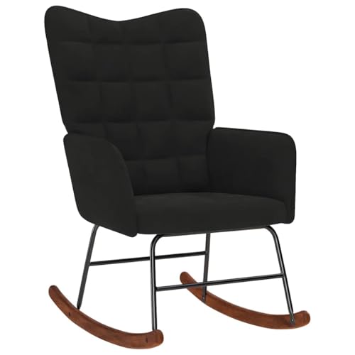 INLIFE Schaukelstuhl Schwarz Samt,Möbel,Stühle,Schaukelstühle,Schwarz,9.8 KG,4016838 INLIFE Schaukelstuhl Schwarz Samt,Möbel,Stühle,Schaukelstühle,Schwarz,9.8 KG,4016838 von INLIFE