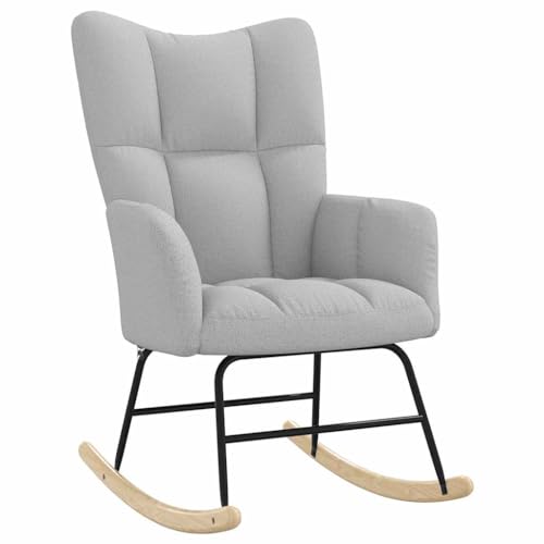 INLIFE Schaukelstuhl Wolkengrauer Stoff,Möbel,Stühle,Schaukelstühle,Grau,9.9 KG,4016788 INLIFE Schaukelstuhl Wolkengrauer Stoff,Möbel,Stühle,Schaukelstühle,Grau,9.9 KG,4016788 von INLIFE