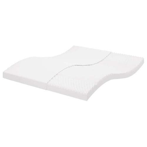 INLIFE Schaumstoffmatratze Weiß 180x210 cm 7-Zonen Härtegrad 20 ILD,Möbel,Betten & Zubehör,Matratzen,Weiß,11.25 KG,4016652 von INLIFE