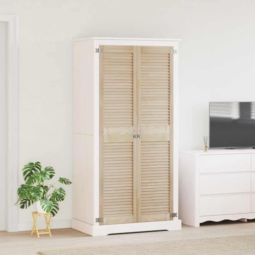 INLIFE Schranktüren 2 pcs Braun 170 x 39.5 x 2.1 cm Massivholz Kiefer,Heimwerkerbedarf,Bauzubehör,Schrankbauteile,Schranktüren,Braun,7.88 KG,42019267 von INLIFE