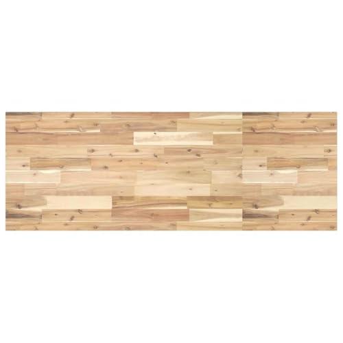 INLIFE Schreibtischplatte Unbehandelt 140x50x2 cm Massivholz Akazie,Möbel,Zubehör für Büromöbel,Schreibtischteile & -zubehör,Braun,10.6 KG,3279723 von INLIFE