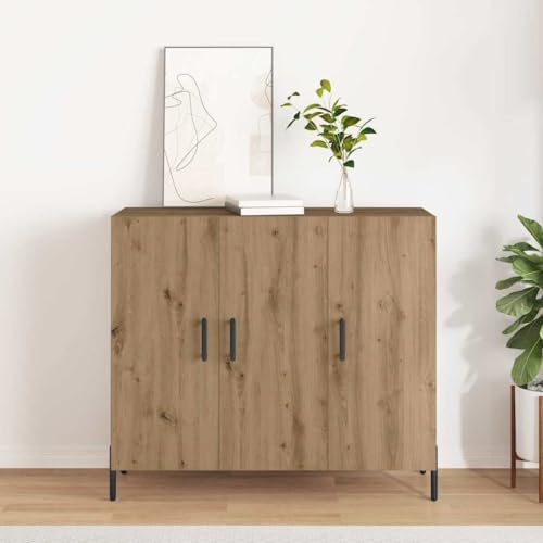 INLIFE Sideboard Eiche handwerklich 90 x 34 x 80 cm Holzwerkstoff,Möbel,Schränke,Sideboards,Braun,29 KG,869080 INLIFE Sideboard Eiche handwerklich 90 x 34 x 80 cm Holzwerkstoff,Möbel,Schränke,Sideboards,Braun,29 KG,869080 von INLIFE