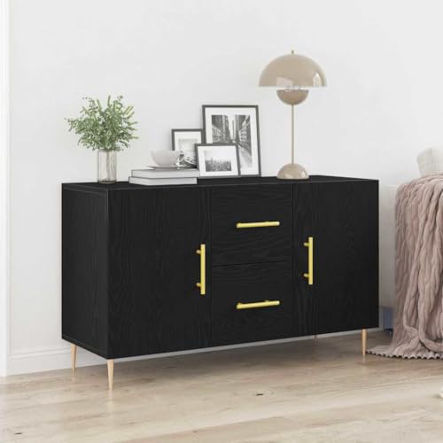 INLIFE Sideboard Schwarze Eiche 100 x 36 x 60 cm Holzwerkstoff,Möbel,Schränke,Sideboards,Schwarz,27.9 KG,862957 INLIFE Sideboard Schwarze Eiche 100 x 36 x 60 cm Holzwerkstoff,Möbel,Schränke,Sideboards,Schwarz,27.9 KG,862957 von INLIFE