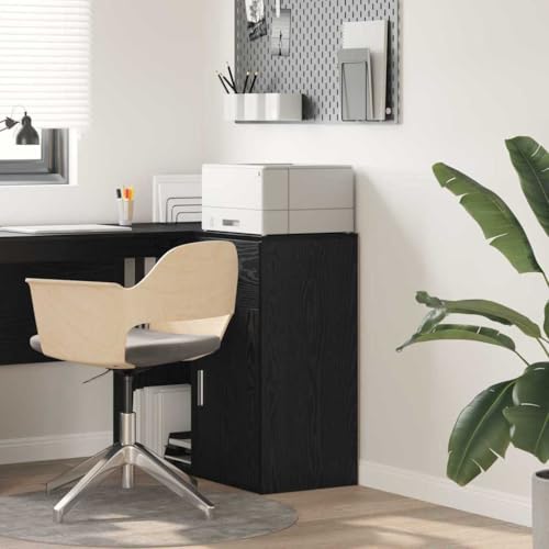 INLIFE Sideboard Schwarze Eiche 38 x 34,5 x 75 cm Holzwerkstoff,Möbel,Schränke,Sideboards,Schwarze Eiche,15.2 KG,869547 von INLIFE