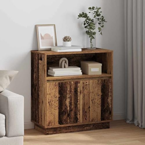 INLIFE Sideboard mit LED Altholz 71 x 34,5 x 75 cm Holzwerkstoff,Möbel,Schränke,Sideboards,Altholz,19.4 KG,869656 INLIFE Sideboard mit LED Altholz 71 x 34,5 x 75 cm Holzwerkstoff,Möbel,Schränke,Sideboards,Altholz,19.4 KG,869656 von INLIFE