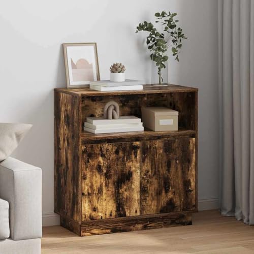 INLIFE Sideboard mit LED Räuchereiche 71 x 34,5 x 75 cm Holzwerkstoff,Möbel,Schränke,Sideboards,Räuchereiche,19.4 KG,869654 INLIFE Sideboard mit LED Räuchereiche 71 x 34,5 x 75 cm Holzwerkstoff,Möbel,Schränke,Sideboards,Räuchereiche,19.4 KG,869654 von INLIFE