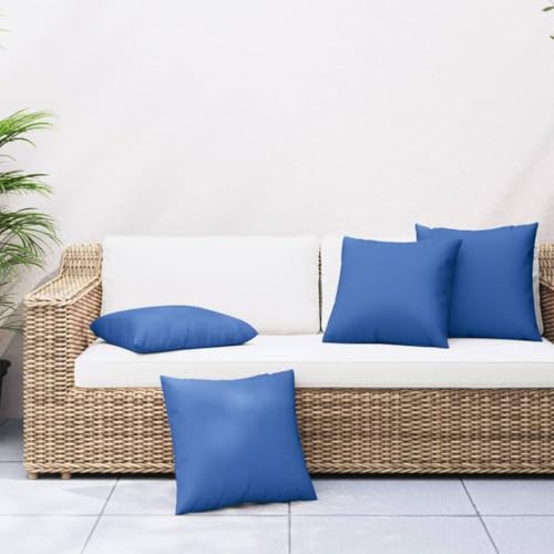 INLIFE Sofakissen 4 STK. Königsblau 50x50 cm Stoff,Heim & Garten,Dekoration,Sitzpolster,Blau,2.7 KG,360391 INLIFE Sofakissen 4 STK. Königsblau 50x50 cm Stoff,Heim & Garten,Dekoration,Sitzpolster,Blau,2.7 KG,360391 von INLIFE