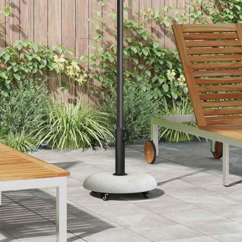 INLIFE Sonnenschirmständer Hellgrau und Schwarz 45 x 45 x 40 cm,Heim & Garten,Rasen & Garten,Garten & Balkon,Zubehör für Sonnenschirme & Sonnenschutze,Sonnenschirmständer,Hellgrau,21.75 KG,42007324 von INLIFE