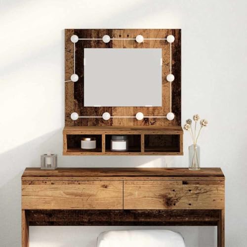INLIFE Spiegelschrank Altholz 62 x 31,5 x 62 cm Holzwerkstoff,Möbel,Schränke,Spiegel- & Waschbeckenunterschränke,Badezimmerwaschtische,Braun,12.25 KG,873880 INLIFE Spiegelschrank Altholz 62 x 31,5 x 62 cm Holzwerkstoff,Möbel,Schränke,Spiegel- & Waschbeckenunterschränke,Badezimmerwaschtische,Braun,12.25 KG,873880 von INLIFE