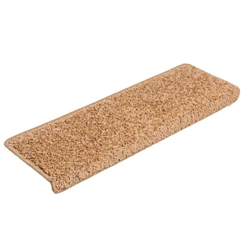 INLIFE Stufenmatten 30 STK. 65x21x4 cm Beige Rechteckiger Rand,Heim & Garten,Haushaltsbedarf,Stufenteppiche,Beige,14.14 KG,3365827 von INLIFE