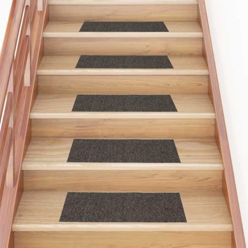 INLIFE Stufenmatten Selbstklebend 30 STK. 60x25 cm Anthrazit Rechteckig,Heim & Garten,Haushaltsbedarf,Stufenteppiche,Anthrazit,6.42 KG,3365711 von INLIFE