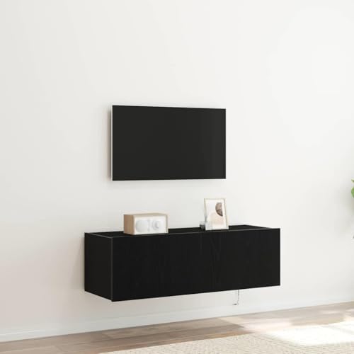 INLIFE TV-Wandregal Schwarze Eiche 100 x 35 x 31 cm Holzwerkstoff,Möbel,TV-Möbel,Schwarz,16.7 KG,863112 INLIFE TV-Wandregal Schwarze Eiche 100 x 35 x 31 cm Holzwerkstoff,Möbel,TV-Möbel,Schwarz,16.7 KG,863112 von INLIFE