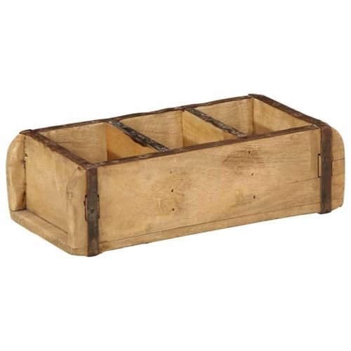 INLIFE Tablett mit Speicher 4 pcs Braun 30 x 14 x 9 cm,Heim & Garten,Haushaltsbedarf,Aufbewahrung & Ordnungssysteme,Aufbewahrungsbeutel,Braun,5.5 KG,4019613 von INLIFE