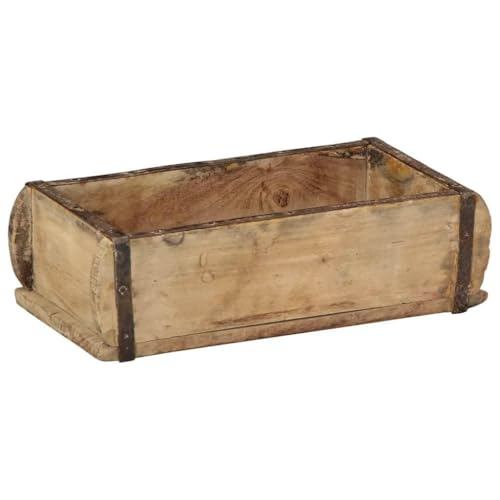 INLIFE Tablett mit Speicher 4 pcs Braun 30 x 15 x 9 cm,Heim & Garten,Haushaltsbedarf,Aufbewahrung & Ordnungssysteme,Aufbewahrungsbeutel,Braun,4.95 KG,4019609 von INLIFE