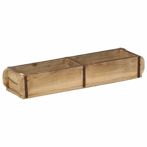 INLIFE Tablett mit Speicher Braun 60,5 x 15 x 9 cm,Heim & Garten,Haushaltsbedarf,Aufbewahrung & Ordnungssysteme,Aufbewahrungsbeutel,Braun,3.05 KG,4019610 von INLIFE