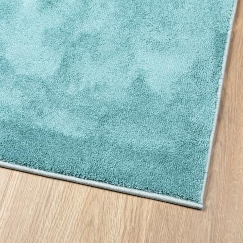 INLIFE Teppich Oviedo Kurzflor Grün 80x250 cm,Heim & Garten,Dekoration,Teppiche,Grün,4.03 KG,375575 von INLIFE