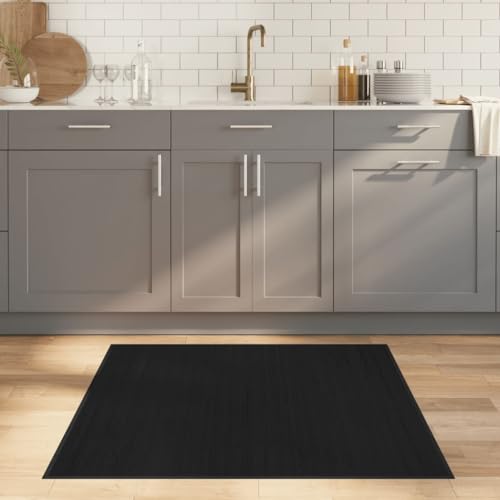 INLIFE Teppich Quadratisch Schwarz 100x100 cm Bambus,Heim & Garten,Dekoration,Teppiche,Schwarz,1.75 KG,376936 INLIFE Teppich Quadratisch Schwarz 100x100 cm Bambus,Heim & Garten,Dekoration,Teppiche,Schwarz,1.75 KG,376936 von INLIFE