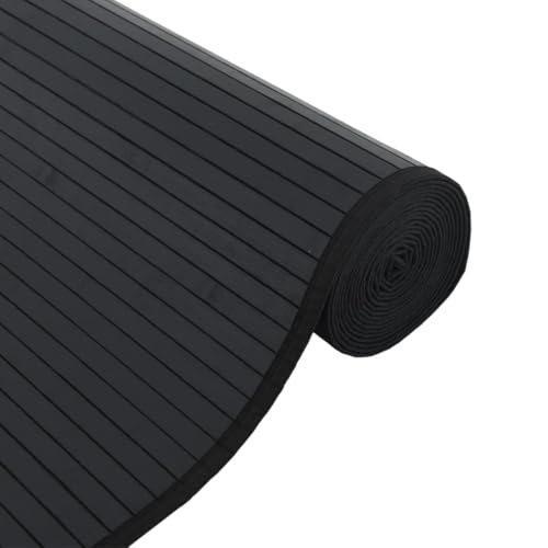 INLIFE Teppich Rechteckig Schwarz 100x200 cm Bambus,Heim & Garten,Dekoration,Teppiche,Schwarz,3.1 KG,376942 INLIFE Teppich Rechteckig Schwarz 100x200 cm Bambus,Heim & Garten,Dekoration,Teppiche,Schwarz,3.1 KG,376942 von INLIFE