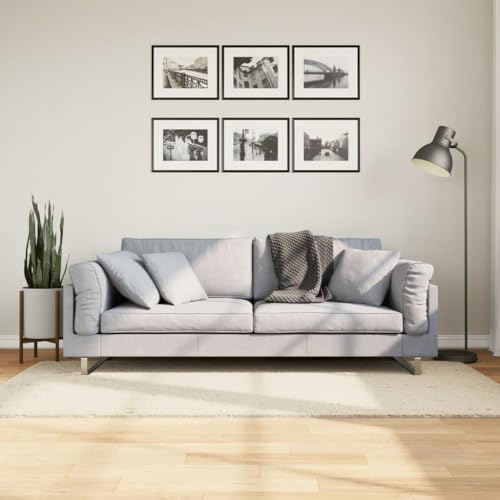 INLIFE Teppich Shaggy Hochflor Modern Creme 80x150 cm,Heim & Garten,Dekoration,Teppiche,Cream,2.23 KG,375229 von INLIFE