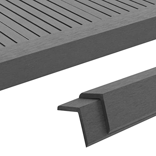 INLIFE Terrassen-Winkelleisten 5 STK. WPC 170 cm Grau,5.86kg,45019 INLIFE Terrassen-Winkelleisten 5 STK. WPC 170 cm Grau,5.86kg,45019 von INLIFE