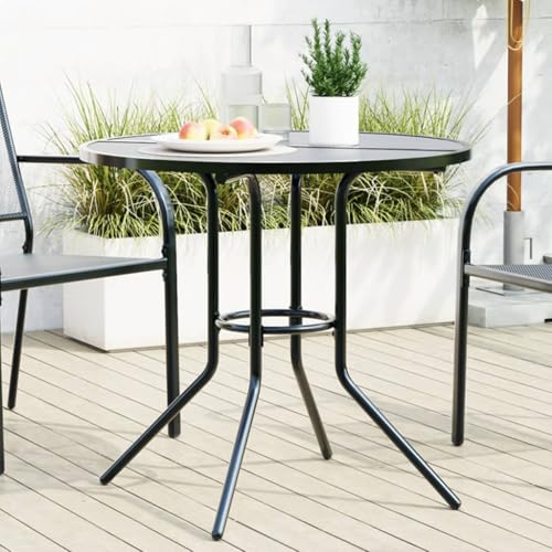INLIFE Terrassentisch Rund Anthrazit Pulverbeschichteter Stahl,Möbel,Gartenmöbel,Gartentische,Anthrazit,10.1 KG,4009263 INLIFE Terrassentisch Rund Anthrazit Pulverbeschichteter Stahl,Möbel,Gartenmöbel,Gartentische,Anthrazit,10.1 KG,4009263 von INLIFE