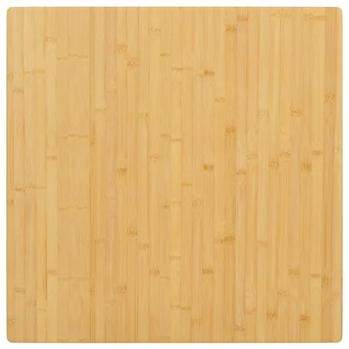 INLIFE Tischplatte 80x80x4 cm Bambus,18,8 KG,352708 von INLIFE