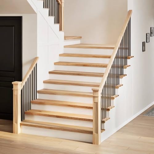 INLIFE Treppenstufen 12 STK. Unbehandelt 120x25x2 cm Massivholz Eiche,Heim & Garten,Haushaltsbedarf,Stufenteppiche,Braun,65.1 KG,3282922 von INLIFE