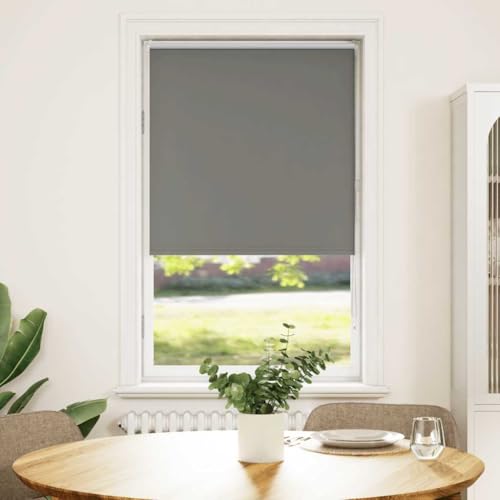 INLIFE Verdunkelungsrollo Grau 70x150 cm Stoffbreite 65,7 cm Polyester,Heim & Garten,Dekoration,Fensterdrapierung,Jalousien & Rollos,Grau,0.55 KG,4011122 von INLIFE