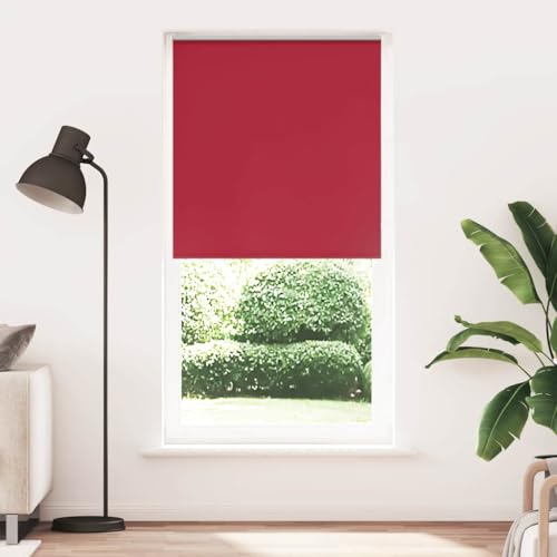 INLIFE Verdunkelungsrollo Rot 110x210cm Stoffbreite 105,7cm Polyester,Heim & Garten,Dekoration,Fensterdrapierung,Jalousien & Rollos,Rot,1.27 KG,4011832 von INLIFE