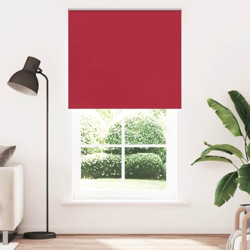 INLIFE Verdunkelungsrollo Rot 140x230cm Stoffbreite 136,6cm Polyester,Heim & Garten,Dekoration,Fensterdrapierung,Jalousien & Rollos,Rot,1.77 KG,4011864 von INLIFE