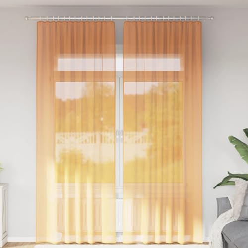 INLIFE Voile Vorhänge mit Stangentaschen 2 STK. Orange,Heim & Garten,Dekoration,Fensterdrapierung,Vorhänge & Gardinen,Orange,0.35 KG,4102195 INLIFE Voile Vorhänge mit Stangentaschen 2 STK. Orange,Heim & Garten,Dekoration,Fensterdrapierung,Vorhänge & Gardinen,Orange,0.35 KG,4102195 von INLIFE