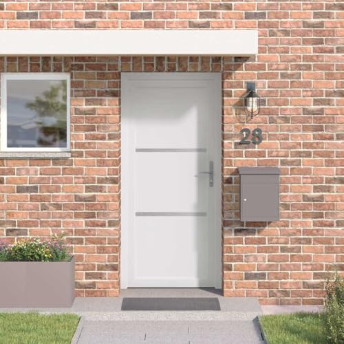 INLIFE Vordertür Weiß PVC,Heimwerkerbedarf,Baumaterialien,Türen,Haustüren,Weiß,41.95 KG,3385813 von INLIFE