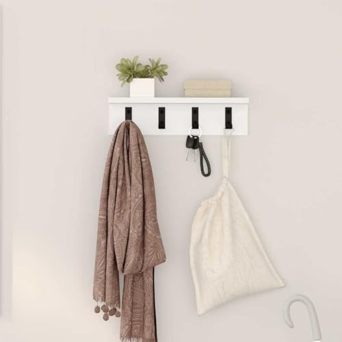 INLIFE Wandmontierter Kleiderständer Weiß 40 x 10.5 x 10.5 cm,Möbel,Regalsysteme,Wandregale,Weiß,1.14 KG,874347 INLIFE Wandmontierter Kleiderständer Weiß 40 x 10.5 x 10.5 cm,Möbel,Regalsysteme,Wandregale,Weiß,1.14 KG,874347 von INLIFE