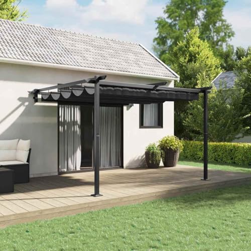 INLIFE Wandmontierter Pavillon Anthrazit Stahl,Heim & Garten,Rasen & Garten,Garten & Balkon,Gartenbauten,Pavillons & Partyzelte,Anthrazit,23.7 KG,4003972 INLIFE Wandmontierter Pavillon Anthrazit Stahl,Heim & Garten,Rasen & Garten,Garten & Balkon,Gartenbauten,Pavillons & Partyzelte,Anthrazit,23.7 KG,4003972 von INLIFE