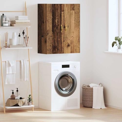 INLIFE Wandschrank Altholz 69.5 x 34 x 90 cm Holzwerkstoff,Möbel,Schränke,Sideboards,Altholz,24.93 KG,879510 von INLIFE