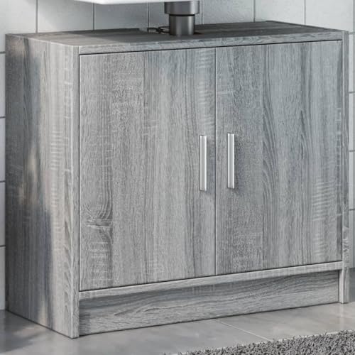INLIFE Waschbeckenunterschrank Grau Sonoma 63x29x55 cm Holzwerkstoff,Möbel,Möbelgarnituren,Badezimmermöbel-Sets,Grau,13.6 KG,848099 INLIFE Waschbeckenunterschrank Grau Sonoma 63x29x55 cm Holzwerkstoff,Möbel,Möbelgarnituren,Badezimmermöbel-Sets,Grau,13.6 KG,848099 von INLIFE