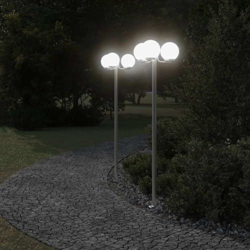 INLIFE Wegeleuchten 2 STK. Silbern 215 cm Edelstahl,Heim & Garten,Beleuchtung,Außenbeleuchtung,Silber,11.75 KG,4006390 INLIFE Wegeleuchten 2 STK. Silbern 215 cm Edelstahl,Heim & Garten,Beleuchtung,Außenbeleuchtung,Silber,11.75 KG,4006390 von INLIFE