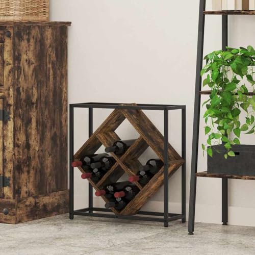 INLIFE Weinregal Räuchereiche 51 x 18 x 52,5 cm Holzwerkstoff,Möbel,Schränke,Weinregale,Braun,5.6 KG,868221 INLIFE Weinregal Räuchereiche 51 x 18 x 52,5 cm Holzwerkstoff,Möbel,Schränke,Weinregale,Braun,5.6 KG,868221 von INLIFE