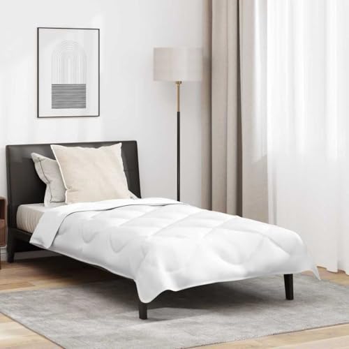 INLIFE Winter Bettdecke Set mit Kissen 2 pcs Weiß 135 x 200 cm Mikrofaser,Heim & Garten,Haushaltswäsche,Bettwäsche,Weiß,4.54 KG,3376627 von INLIFE