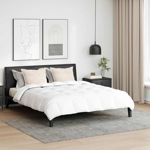 INLIFE Winter Bettdecke Set mit Kissen 3 pcs Weiß 200 x 200 cm,Heim & Garten,Haushaltswäsche,Bettwäsche,Weiß,5.47 KG,3376878 von INLIFE