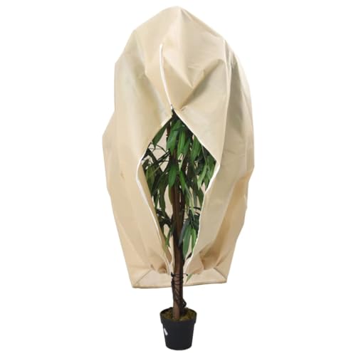 INLIFE Wintervlies mit Reißverschluss 70 g/m² 3,93x3 m,Heim & Garten,Rasen & Garten,Gartenpflege,Gartenpflege-Zubehör,Beige,2.05 KG,364881 von INLIFE