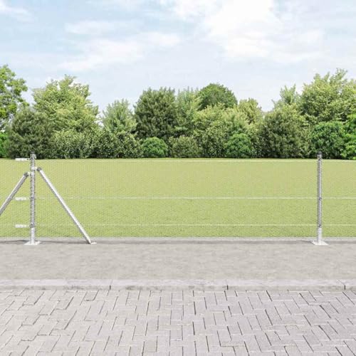 INLIFE Zaun mit Pfosten Silber 0,4 x 25 m PVC-beschichteter Stahl,Heimwerkerbedarf,Hauseinzäunung,Zaunfelder,Silber,16.9 KG,3353782 INLIFE Zaun mit Pfosten Silber 0,4 x 25 m PVC-beschichteter Stahl,Heimwerkerbedarf,Hauseinzäunung,Zaunfelder,Silber,16.9 KG,3353782 von INLIFE