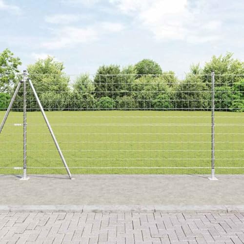 INLIFE Zaun mit Pfosten Silber 1.2 x 25 m Stahl,Heimwerkerbedarf,Hauseinzäunung,Zaunfelder,Silber,39.8 KG,3351037 INLIFE Zaun mit Pfosten Silber 1.2 x 25 m Stahl,Heimwerkerbedarf,Hauseinzäunung,Zaunfelder,Silber,39.8 KG,3351037 von INLIFE