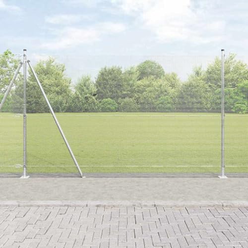 INLIFE Zaun mit Pfosten Silber 1.4 x 25 m Stahl,Heimwerkerbedarf,Hauseinzäunung,Zaunfelder,Silber,36.8 KG,3352324 INLIFE Zaun mit Pfosten Silber 1.4 x 25 m Stahl,Heimwerkerbedarf,Hauseinzäunung,Zaunfelder,Silber,36.8 KG,3352324 von INLIFE