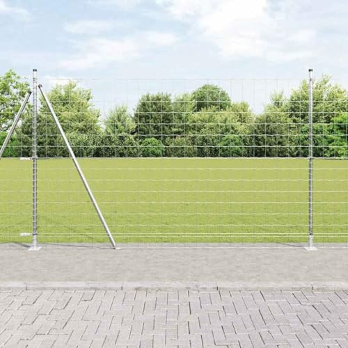 INLIFE Zaun mit Pfosten Silber 1.5 x 10 m Stahl,Heimwerkerbedarf,Hauseinzäunung,Zaunfelder,Silber,21.25 KG,3351019 INLIFE Zaun mit Pfosten Silber 1.5 x 10 m Stahl,Heimwerkerbedarf,Hauseinzäunung,Zaunfelder,Silber,21.25 KG,3351019 von INLIFE