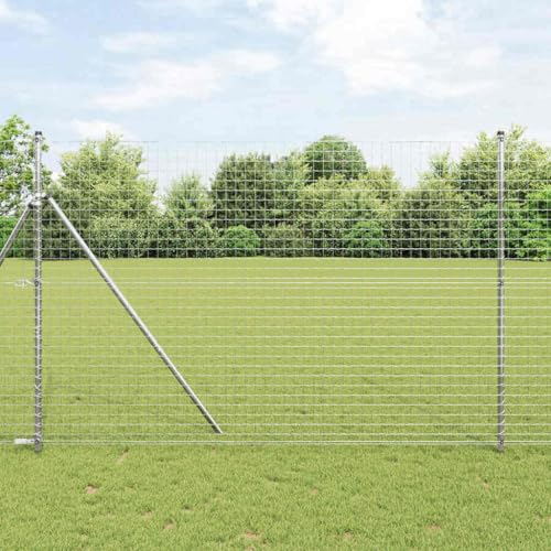 INLIFE Zaun mit Pfosten Silber 1.6 x 10 m Stahl,Heimwerkerbedarf,Hauseinzäunung,Zaunfelder,Silber,28.85 KG,3350458 INLIFE Zaun mit Pfosten Silber 1.6 x 10 m Stahl,Heimwerkerbedarf,Hauseinzäunung,Zaunfelder,Silber,28.85 KG,3350458 von INLIFE